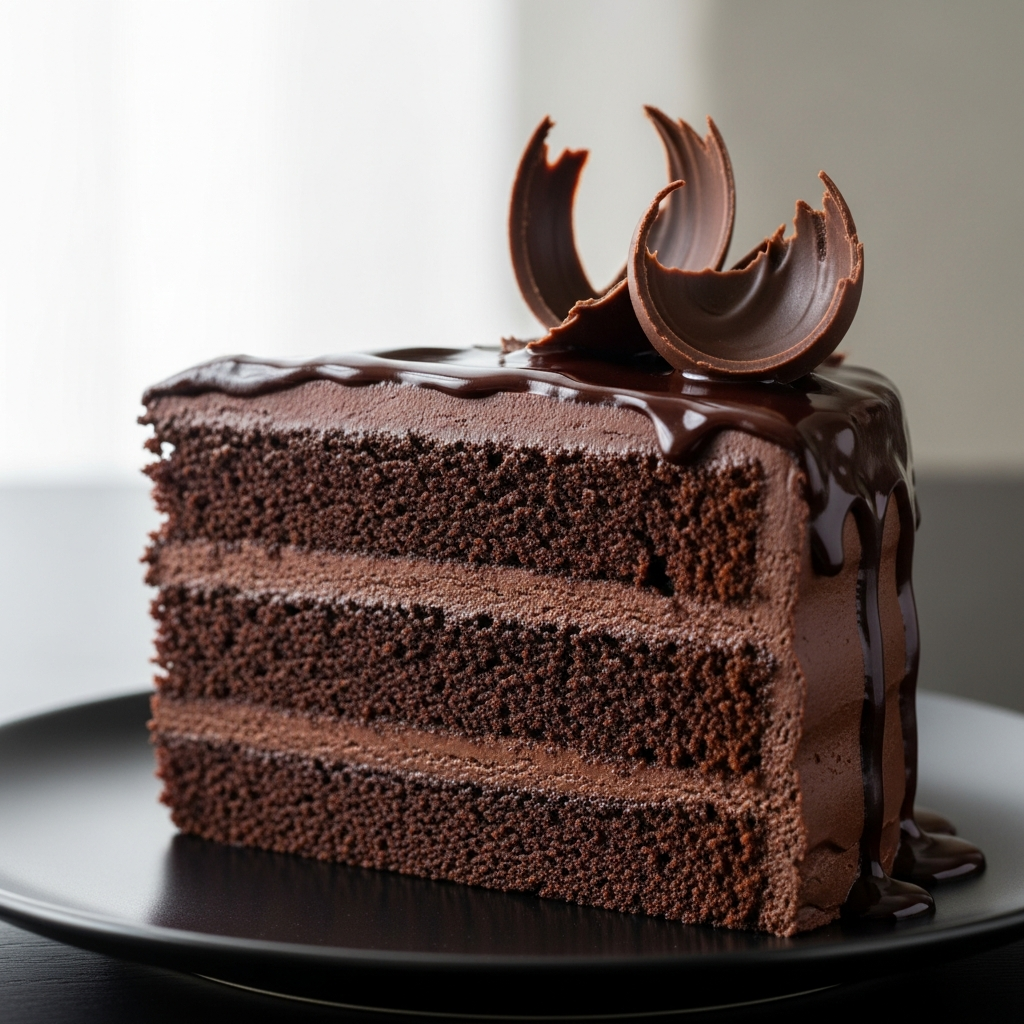 Chocolate Fudge Layer Cake