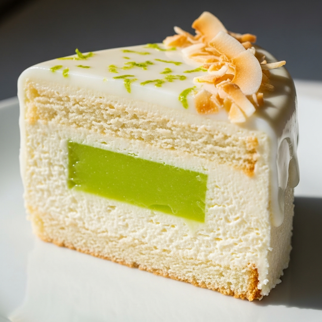 Coconut Lime Entremet