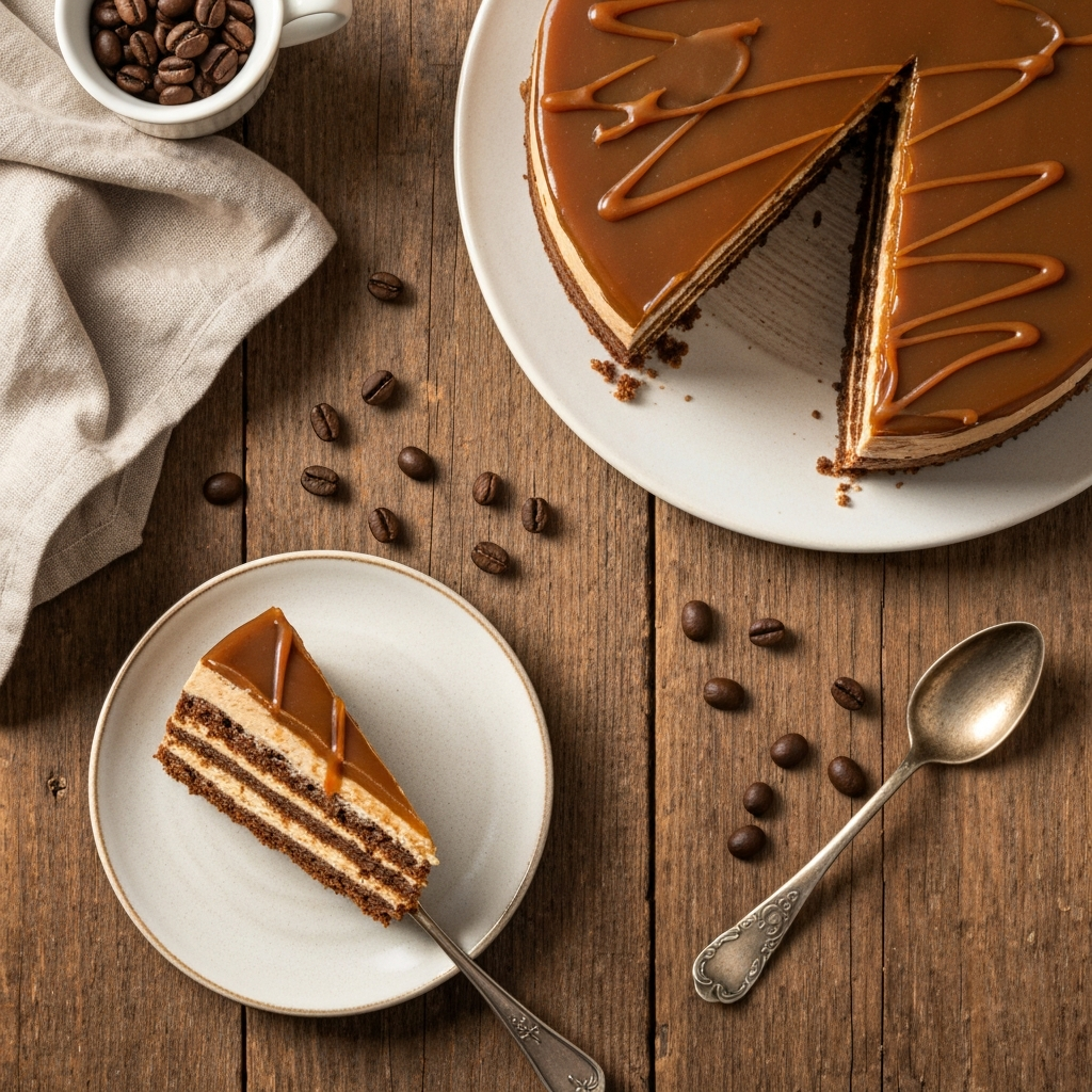 Coffee Caramel Entremet