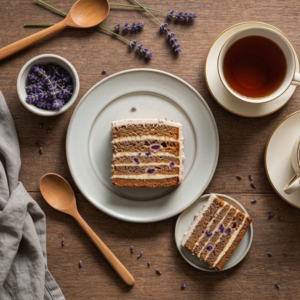 Earl Grey Lavender Cake
