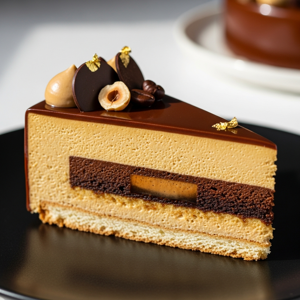 Hazelnut Coffee Entremet