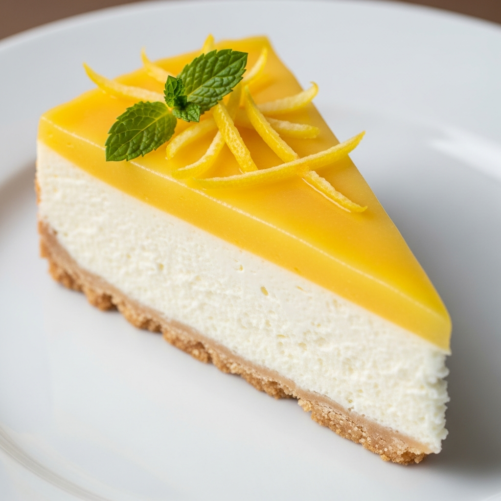 Lemon Curd Cheesecake