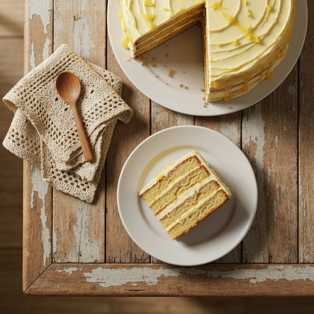 Lemon Drizzle Layer Cake