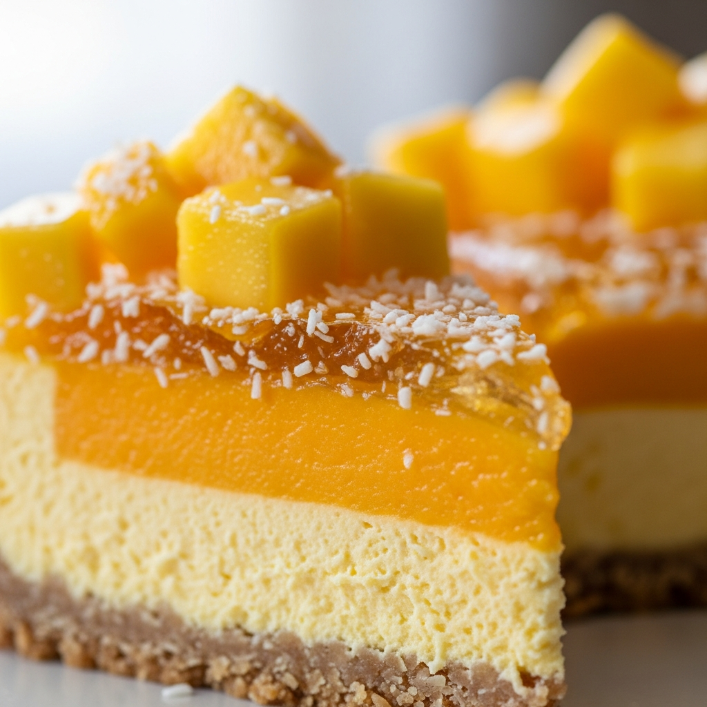 Mango Tropical Cheesecake
