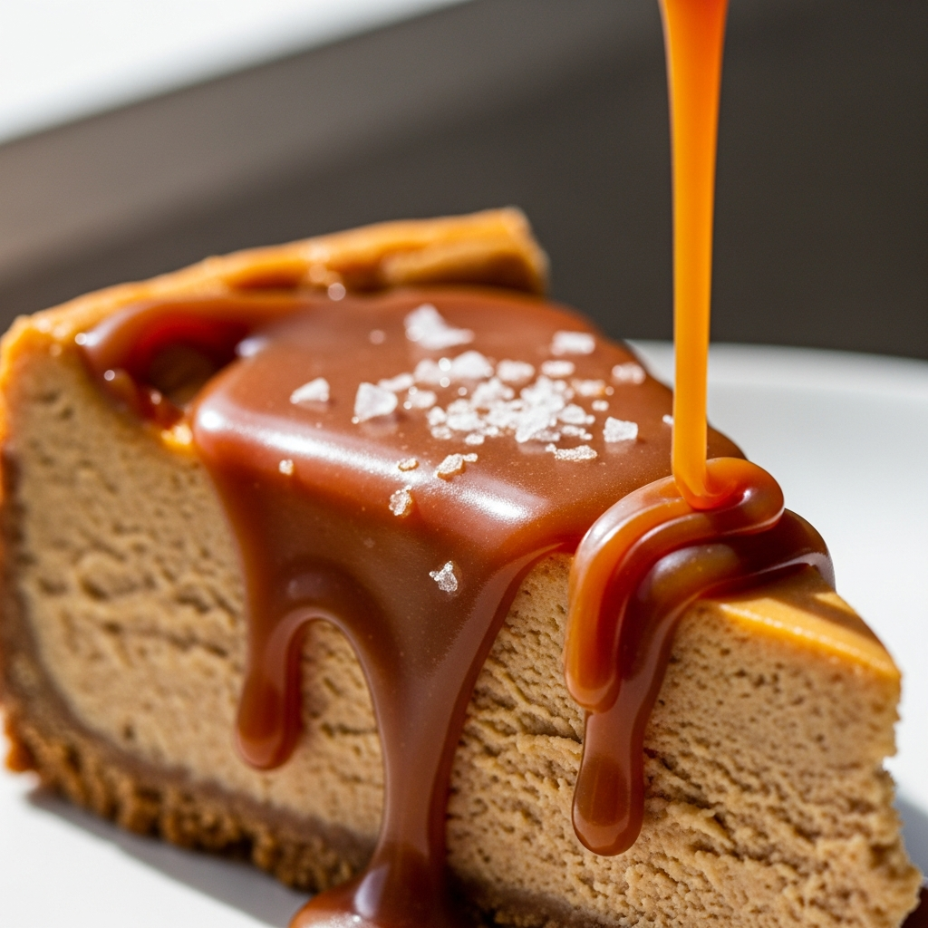 Salted Caramel Cheesecake