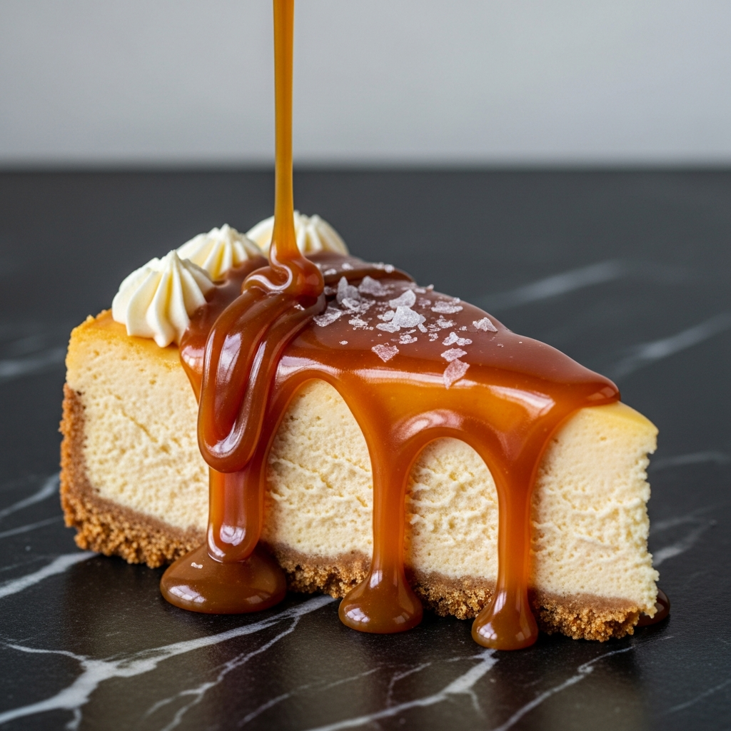 Salted Caramel Cheesecake