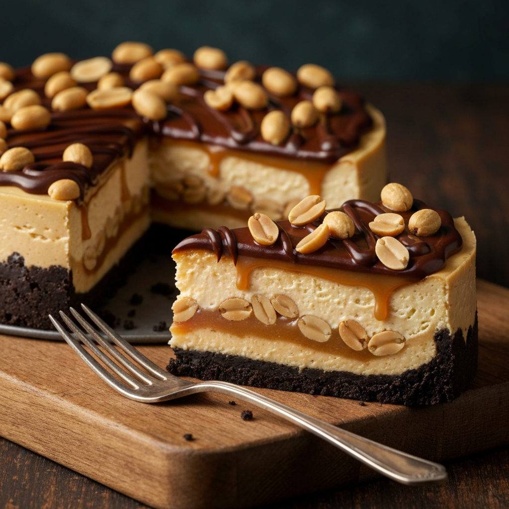 Snickers Cheesecake