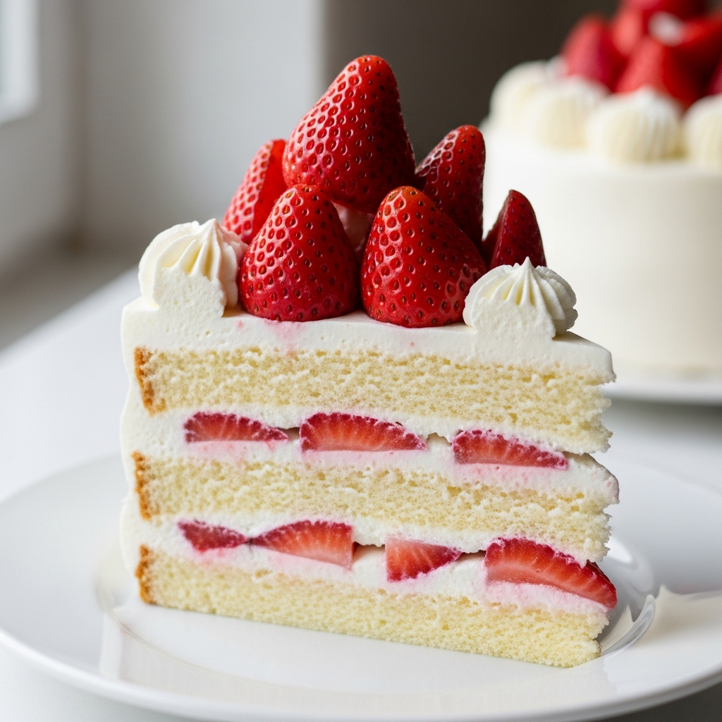 Classic Strawberry Shortcake Layer Cake